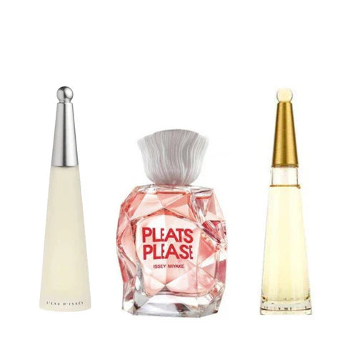Trial Pack Of Issey Miyake 25 ml X 3 Combo For Women.