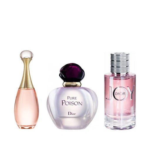 Trial Pack Of Dior 25 ml X 3 Combo For Women.