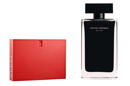 K@trina K@if - Gucci Rush & Narciso Rodriguez For Her 50ml Combo