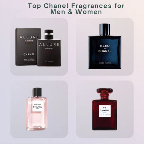 Top Chanel Fragrances for Men & Women Combo