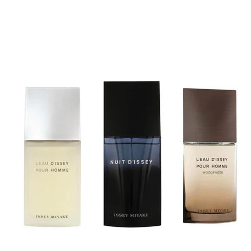 Trial Pack Of Issey Miyake 25 ml X 3 Combo For Men