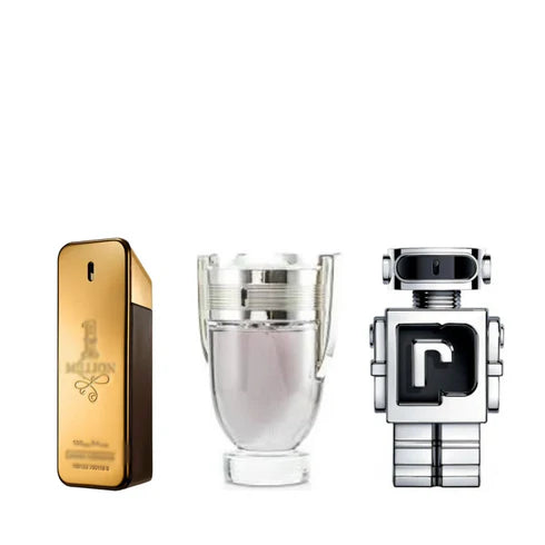 Trial Pack Of Paco Rabbane 25 ml X 3 Combo for Men